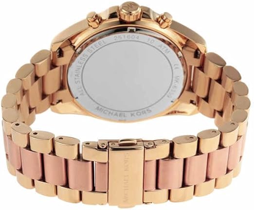 Michael Kors feminino aço inoxidável Bradshaw