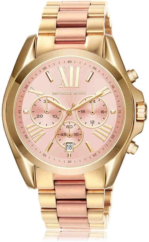 Michael Kors feminino aço inoxidável Bradshaw