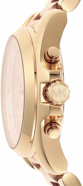 Michael Kors feminino aço inoxidável Bradshaw