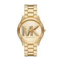 Relógio Michael Kors Feminino Slim Runway Dourado - MK4732