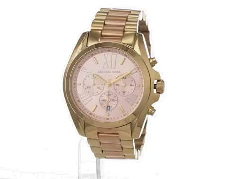 Michael Kors feminino aço inoxidável Bradshaw